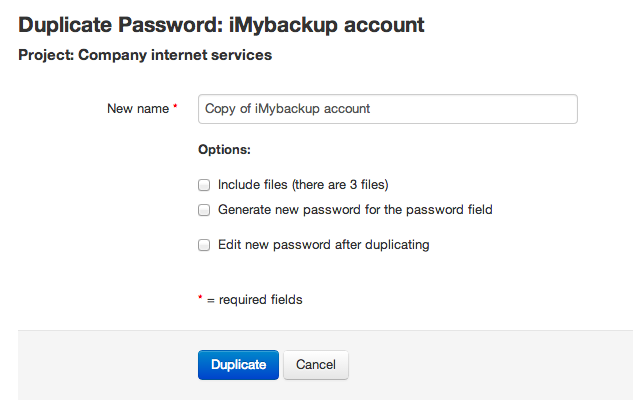 New features preview: duplicate passwords and encrypt db config